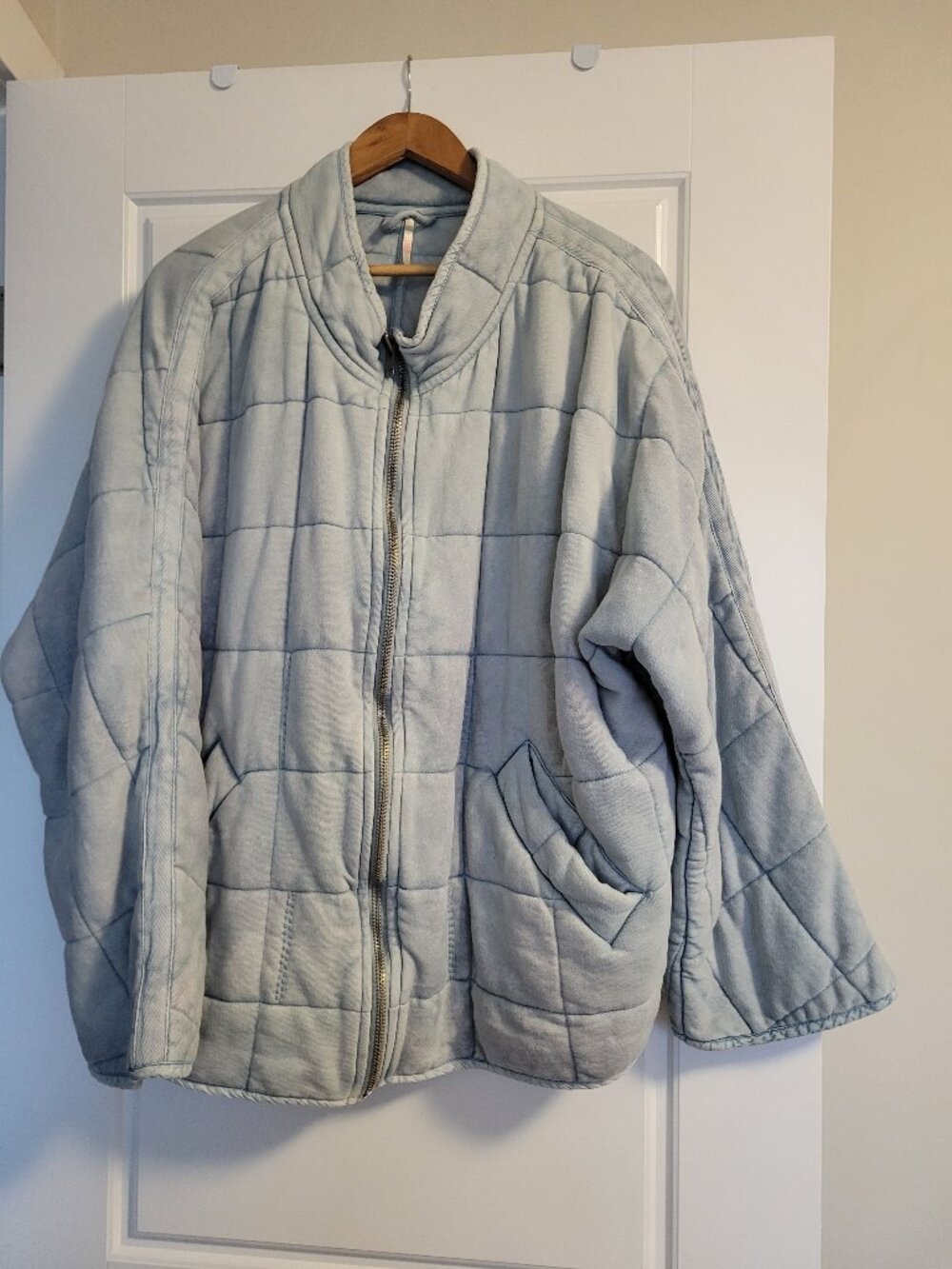 Free People denim chore jacket